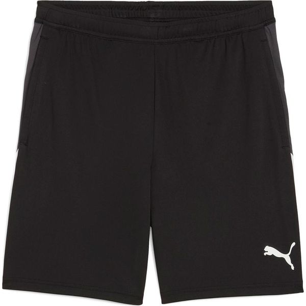 Puma Individualliga Pantaloncini Da Allenamento Uomo Nero Bianco Grigio Taglia Xl-image