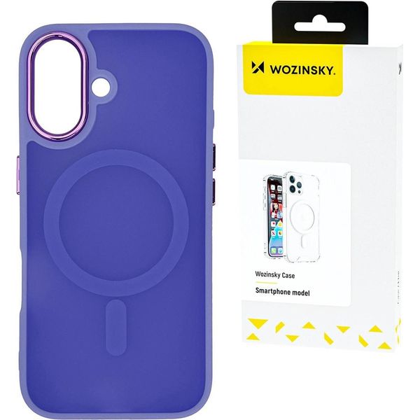 Etui Wozinsky Fashion Case Z Magsafe Na Samsung Galaxy S24 Fe - Fioletowe-image