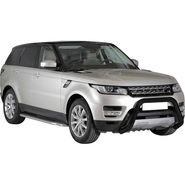 Barra Di Protezione Paraurti Anteriore Per Range Rover Sport 2014-2017 ø76Mm Acciaio Nero-image