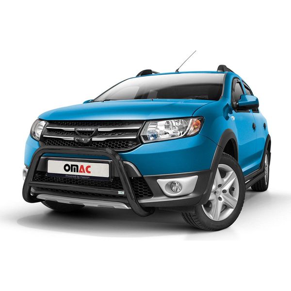 Barra Di Protezione Del Paraurti Anteriore Per Dacia Sandero Stepway 2012-2016 Abe Nero-image