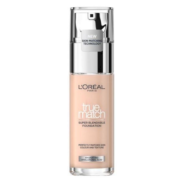 L'oréAl Paris True Match Super-Blendable Fondotinta Liquido Per Unificare Il Tono Della Pelle 0.5R/0.5C Porcelain Rose 30 Ml-image