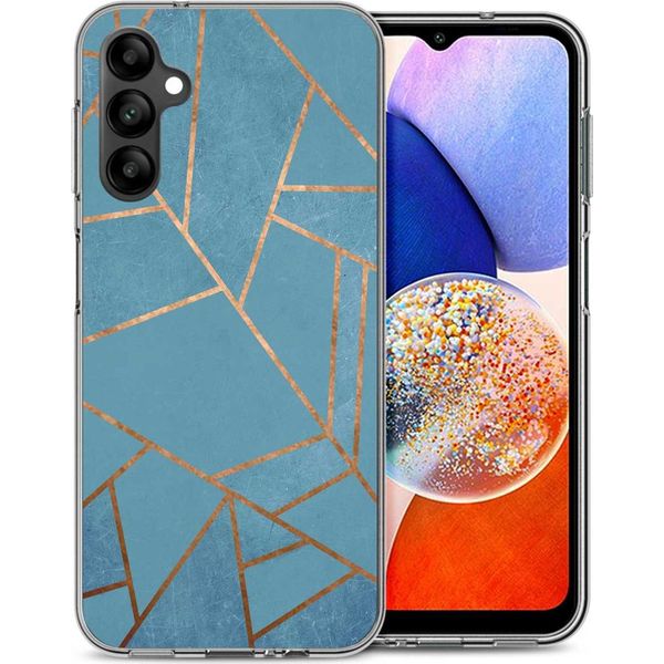 Samsung Galaxy A14/Samsung Galaxy A14 Cover - Silicone - Imoshion Soft Case/Backcover - Multicolore-image