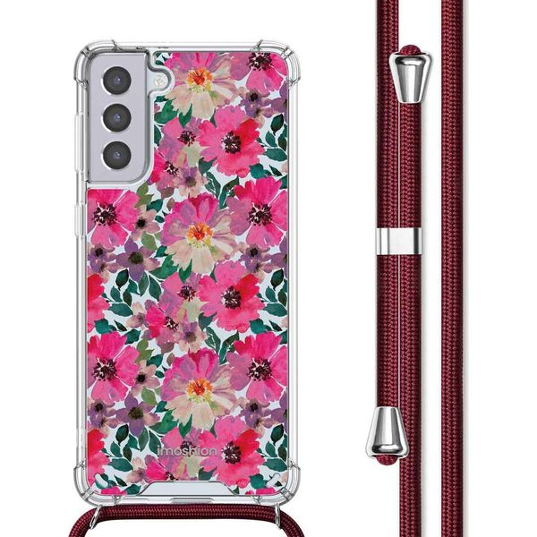 Custodia Per Samsung Galaxy S21 - Plastica - Imoshion Custodia Morbida/Manicotto Con Cinturino/Copertura Posteriore - Colorata-image