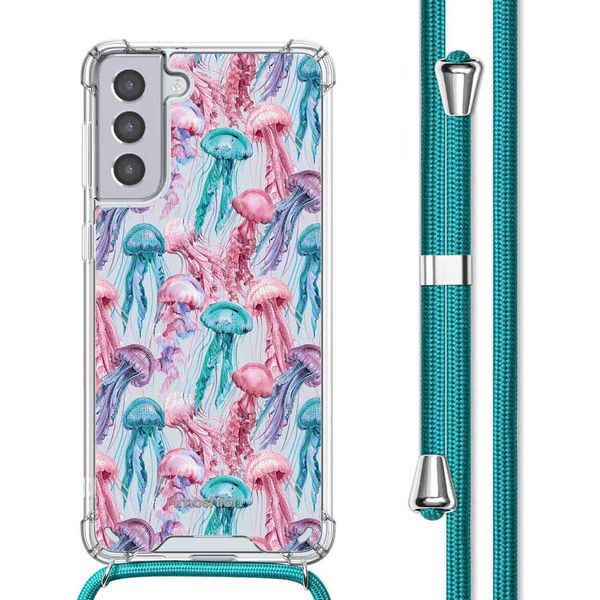 Samsung Galaxy S21 Plus Cover - Plastica - Imoshion Custodia Morbida/Cover Con Cinturino/Copertina Posteriore - Colorata-image