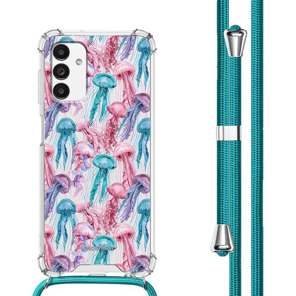Custodia Samsung Galaxy A13 - Plastica - Imoshion Custodia Morbida/Manicotto Con Cinturino/Copertura Posteriore - Colorata-image