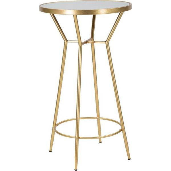 Furnlux Circly Gold Tavolino 60Cm / Colore Principale: Oro / Dimensioni: 60 X 105 X 60 Cm-image