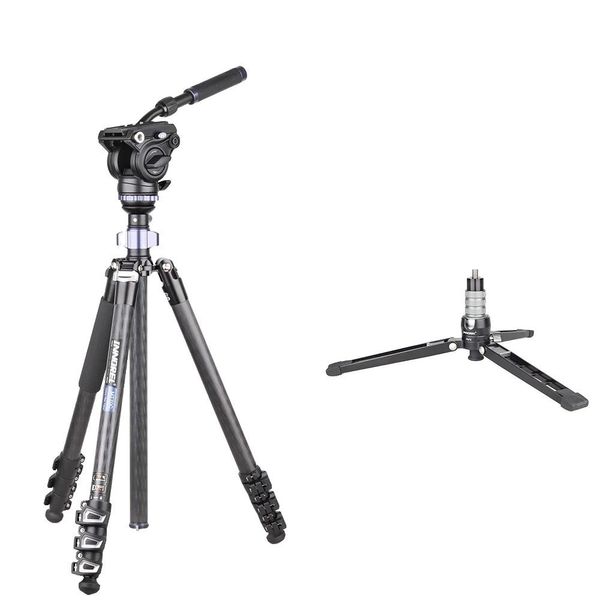 Treppiede Professionale In Fibra Di Carbonio, 20 Kg Di Carico Massimo, 175 Cm Di Altezza Massima, Aggiungere MT70C F60 PW70-image