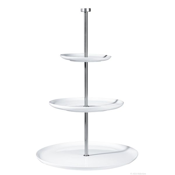 Asa Selection Etagere 3 Stufig, Rund Atable Fine Bone China 2011013-image