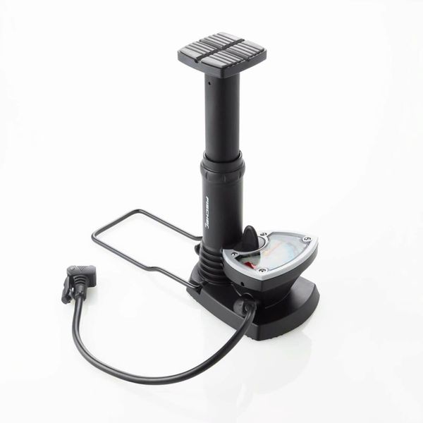 Fischer 85575 Manometro Per Pompa Da Pavimento Fischer Per Biciclette, Per Tutte Le Valvole-image