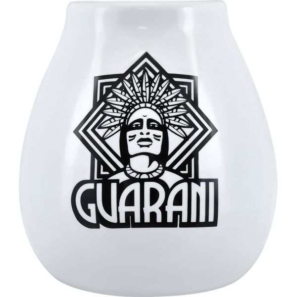 Tazza Guarani Mate In Ceramica - Bianco - 350Ml-image