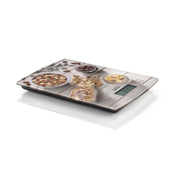 Laica Bilancia Da Cucina Elettronica KS1034 5Kg Vetro Temperato Multicolore 1G-image