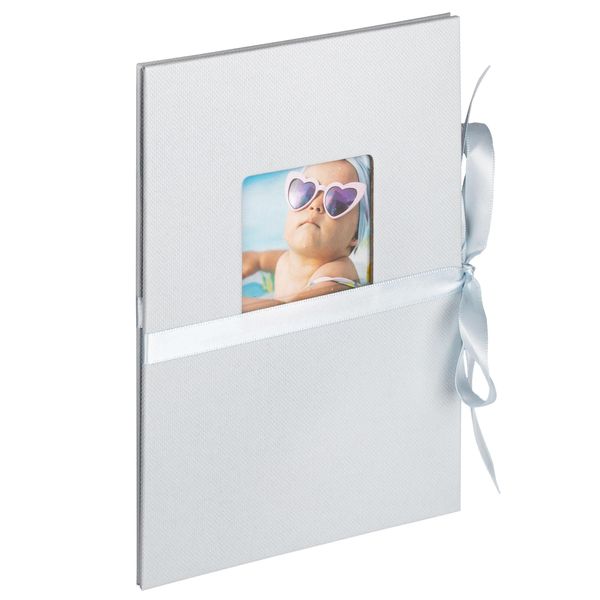 Walther Leporello Fun Album Fotografico Azzurro Per 12 Foto 10X15 Cm-image
