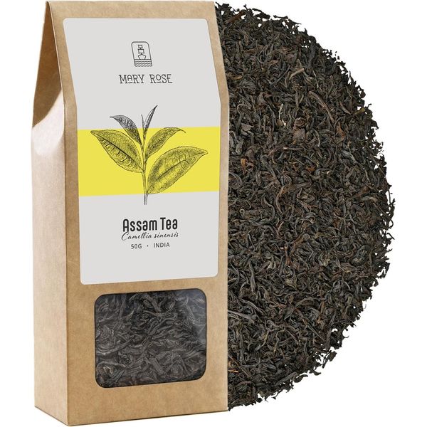 Mary Rose - Tè Nero Assam - 50 G-image