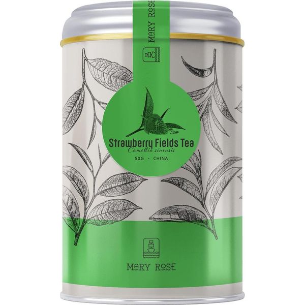 Mary Rose - Tè Verde Strawberry Fields In Barattolo - 50 G-image