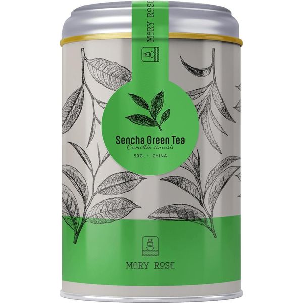 Mary Rose - Tè Verde Sencha In Barattolo - 50 G-image