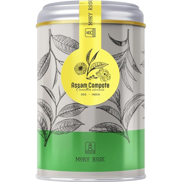 Mary Rose - Composta Di Tè Assam In Barattolo - 50 G-image