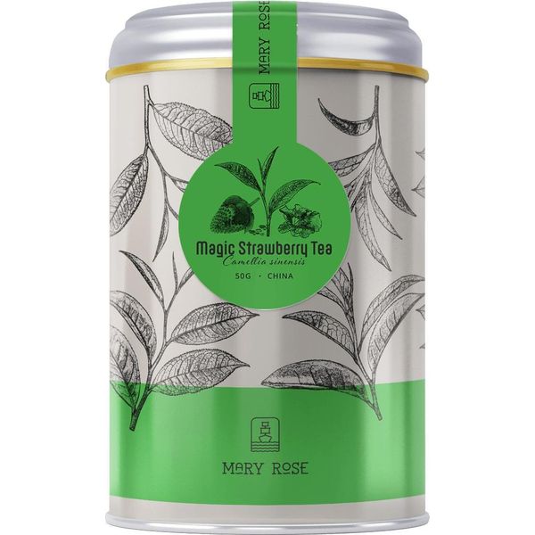 Mary Rose - Tè Magico Alla Fragola In Lattina - 50 G-image