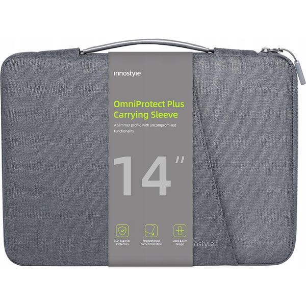 Innostyle Borsa Per Laptop 13 14 Custodia Impermeabile Omniprotect Plus Grigio-image