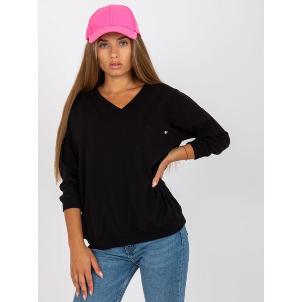 Maglietta Basic Feel Good A Maniche Lunghe Da Donna Vistravara Nero S/M-image