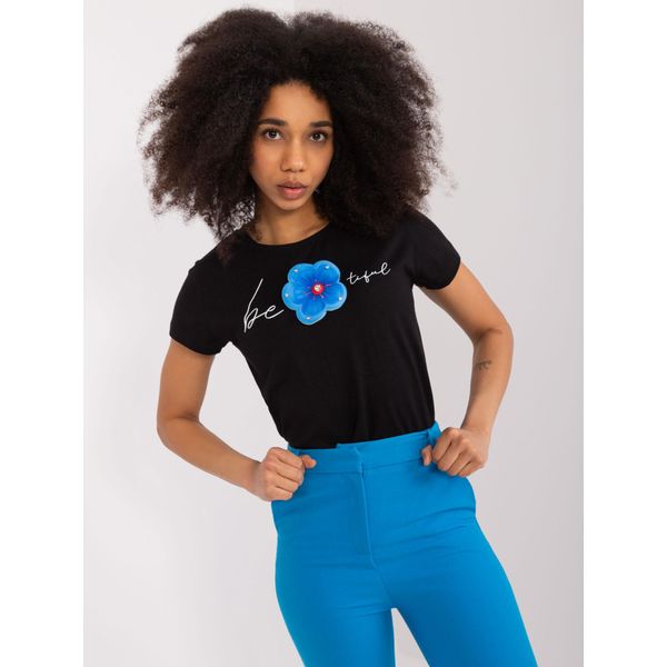 Basic Feel Good Maglietta A Maniche Corte Da Donna Leoderigus Nero L/Xl-image