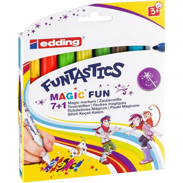 Edding 4-13-8-099 8 Pennarelli Edding Funtastics E-13, Colori Assortiti-image