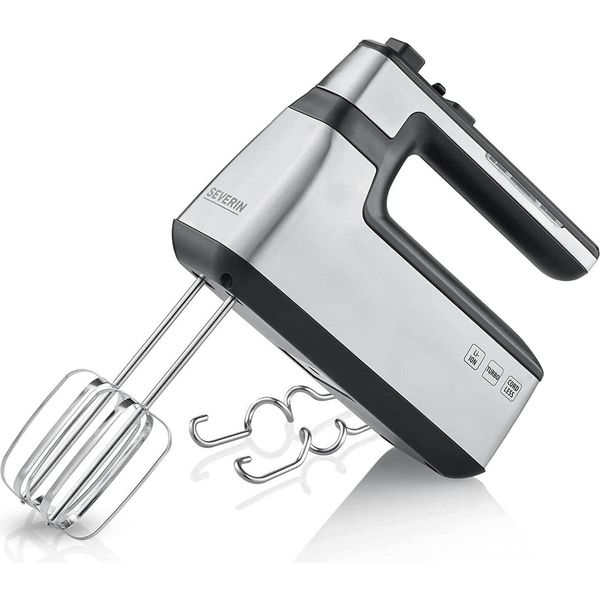 Severin Hm 3843 Sbattitore Manuale 100 W Nero, Argento-image