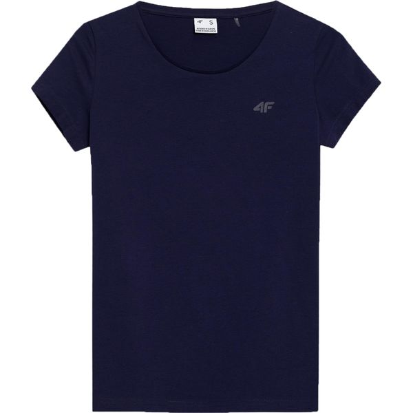 4F T-Shirt Ss23Ttshf580Ciemnygranat, 4Fss23Ttshf580Ciemnygranat, GrößE: 165-image