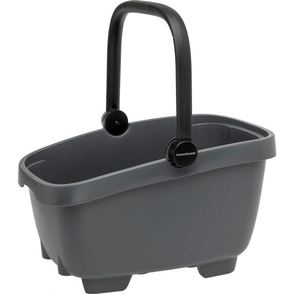 Nuovo Cestino Per Bicicletta Looxs Clipper Racktime 1.0, Grigio-image