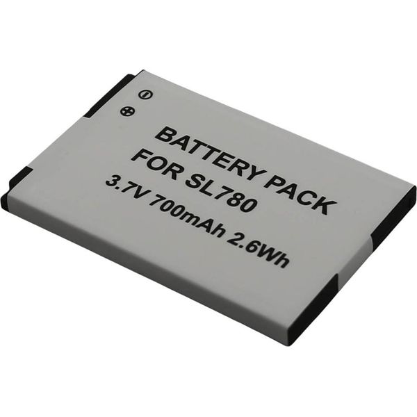 Avizar, Batteria Agli Ioni Di Litio 700 Mah Per Telefono Cordless Gigaset SL780/SL785/SL78H, Grigio-image
