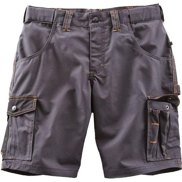 Terrax Workwear Pantaloncini Da Uomo, Antracite/Nero , Colore:Antracite/Nero, Taglia:54-image