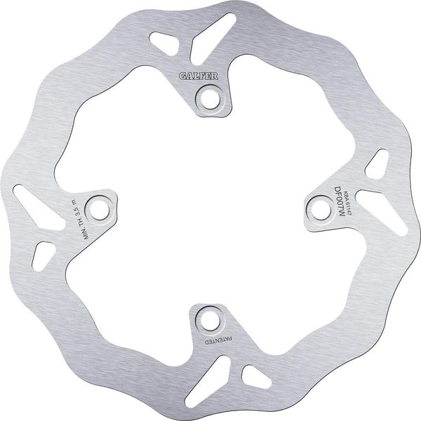 Disco Freno Galfer DF007W Wave® Rigido Anteriore 240X4Mm Per Honda Fes Pantheon Nss Forza X, Peugeot Sv Geo Sh I Ad S-Wing Reflex Cb Two-Fifty Keeway Outlook-image