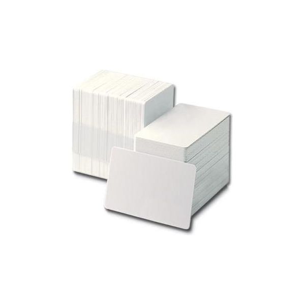 Carte Bianche Evolis Classic - Cloruro Di Polivinile (Pvc) - 30 Mil - Bianco - 86 X 54 Mm 500 Carte (C4501)-image
