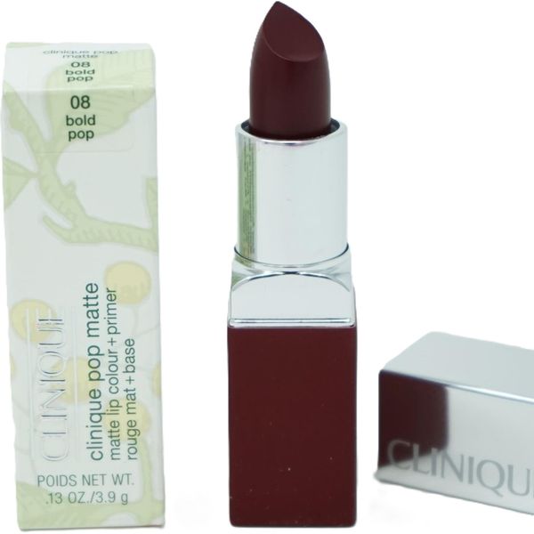 Rossetto Idratante Con Effetto Opaco + Primer (Pop Matte Lip Color + Primer) 3,9 G, 08 Bold Pop-image