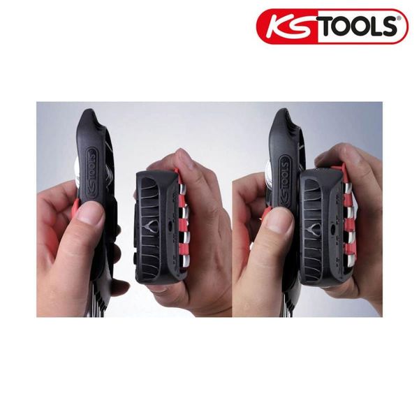 Set Di Chiavi Combinate Metriche Ks Tools Ultimate - 10 Pezzi - Su Supporto 922.0050-image