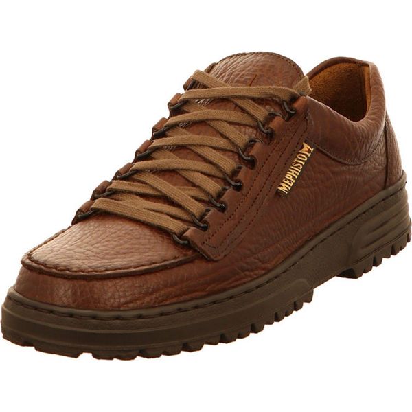 Mephisto Cruiser 742 Deserto Scarpe Da Uomo Stringate In Marrone, Numero 11-image