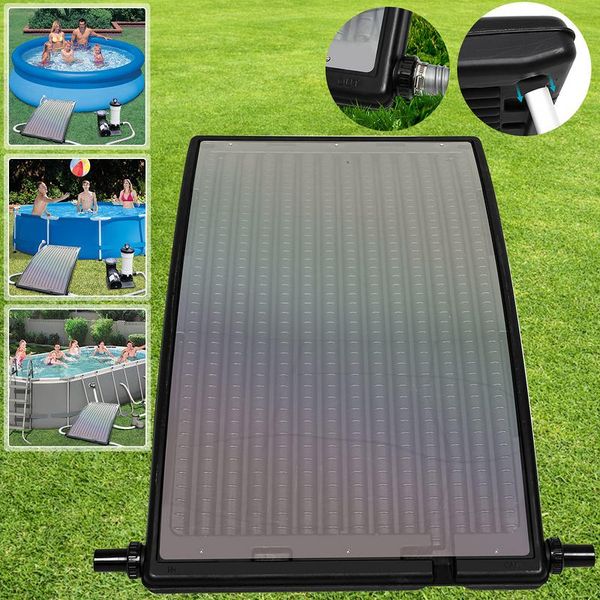 Collettore Solare Karpal Riscaldatore Solare Per Piscina Riscaldatore Solare Per Piscina Sistema Solare Acqua Calda Doccia Da Giardino 110 X 69 X 14 Cm Per Piscina-image