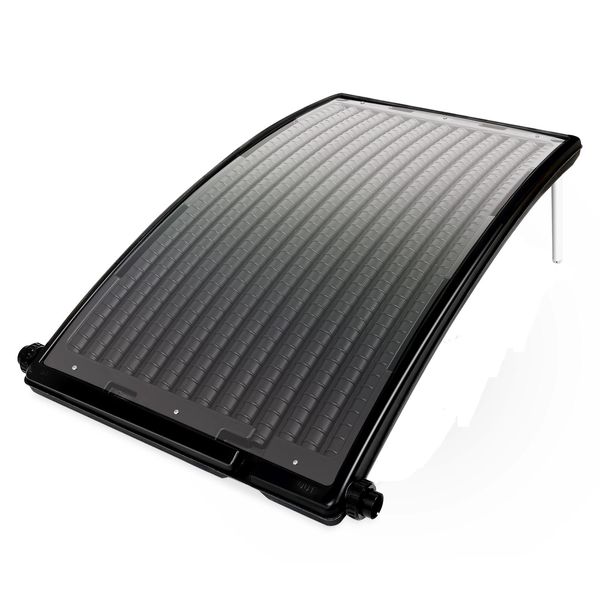 Collettore Solare Clanmacy Riscaldatore Solare Per Piscina Riscaldatore Solare Per Piscina Sistema Solare Acqua Calda Doccia Da Giardino 110 X 69 X 14 Cm Per Piscina-image