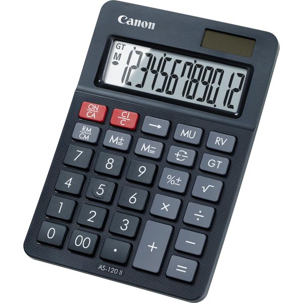Canon Calcolatrice AS120-II Emea Hb 12 Cifre Nero-image