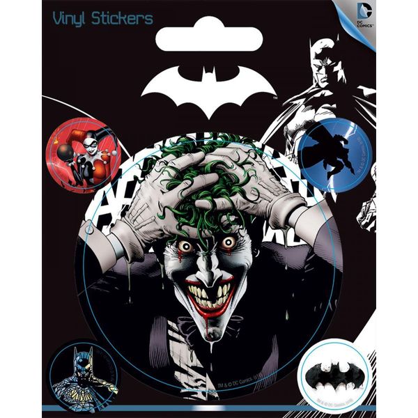 Naklejki Dc Comics - Batman E Joker (5 Pz.)-image