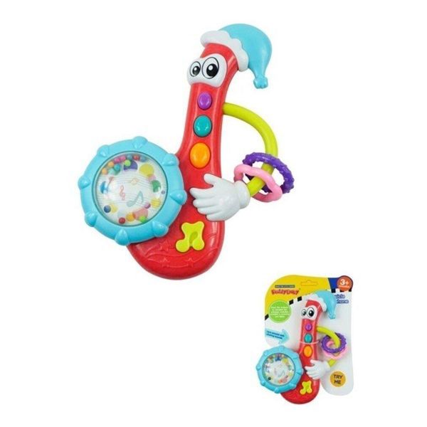Baby Mix Sonaglio Con Melodia Sassofono Rosso-image