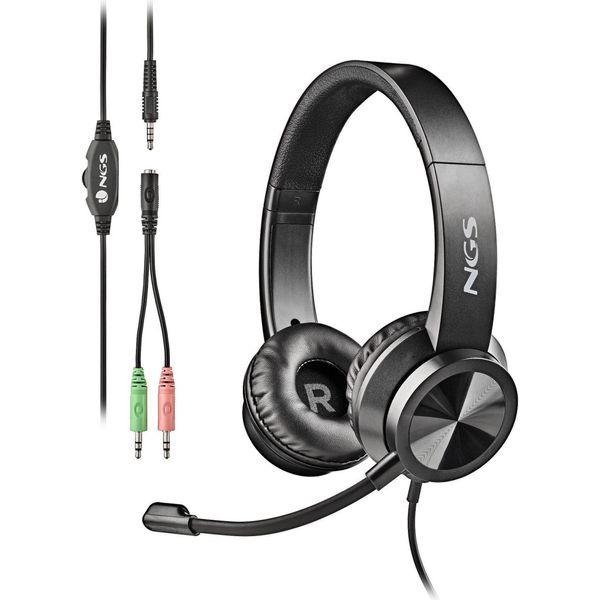 Ngs Msx 11 Pro Auricolare Gaming Cablato Stereo Sovraurale Nero Per Xbox Ps Pc-image
