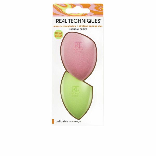 Real Techniques Miracle Complexion Airblend Sponge Duo Edizione Limitata 2 U-image