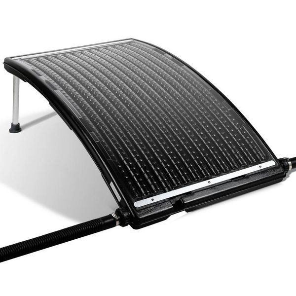 Tolletour Riscaldatore Solare Collettore Solare Per Piscina Di Acqua Calda Collettore Solare Capacità Fino A 15 Litri 1 Pezzo 110X69X14Cm-image