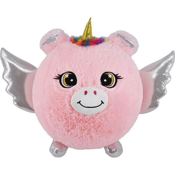 Amico Gonfiabile In Peluche - Unicorno Bianco 30 Cm-image
