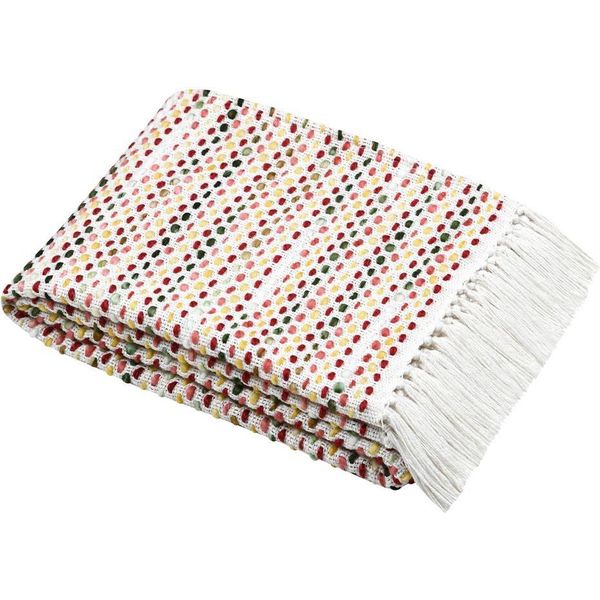 Coperta In Cotone, Tessuto Colorato, Archy, 125 X 150 Cm-image