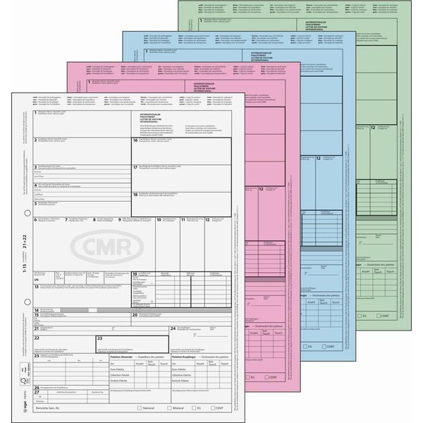 Sigel FB490 Sigel Modulo "Lettera Di Vettura Internazionale"" (Cmr), Sd"-image