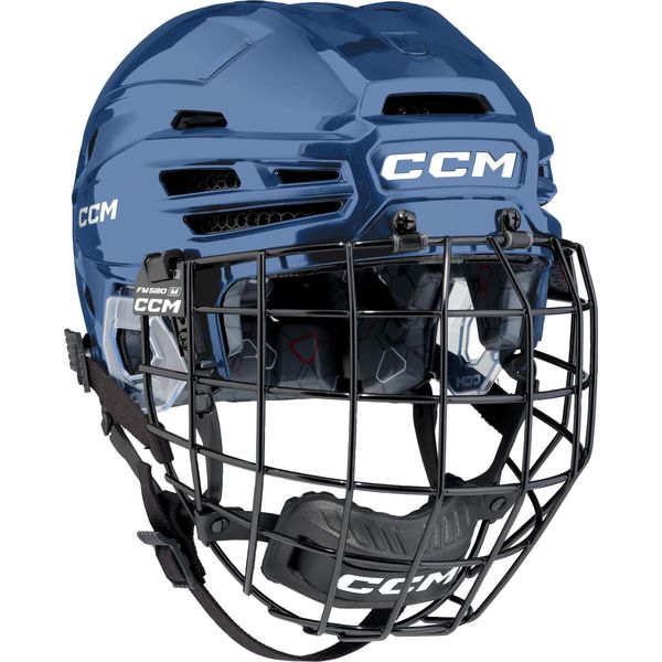 Casco Ccm Tacks 920 Combo (Con Maglia) Senior Blu M-image