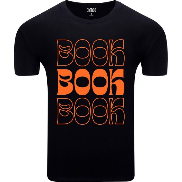 T-Shirt Da Uomo Con Stampa Per Gli Amanti Della Letteratura Book Black Taglia Xxl-image