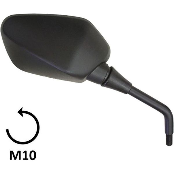 Bcr Honda Integra 700/750/1000 Cc Specchio Laterale Destro Argento Argento Taglia Unica-image