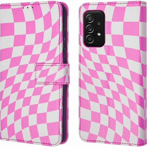 Samsung Galaxy A52/Samsung Galaxy A52S/Samsung Galaxy A52 Cover - Similcuoio - Flip Cover Imoshion - Colorata-image